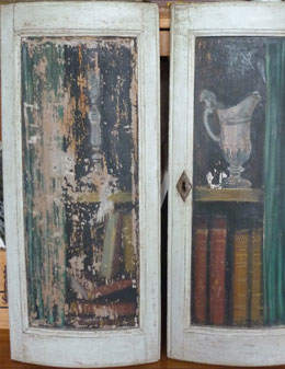 Antique painted Screen restoration